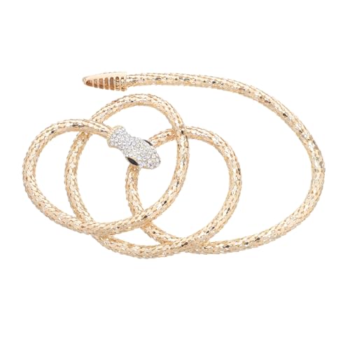 OHPHCALL Magnetische Schlangen Kette mit Funkelnden Strasssteinen Verstellbarer Minimalistischer Schmuck mit Praktischem Magnetverschluss Modisches für Frauen und Mädchen Halloween von OHPHCALL