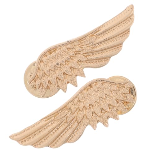 OHPHCALL Metal Brooch Pin Engelsflügel Brosche Retro Punk Stil Legierung Flügel Anstecknadel für Männer Frauen Kleidung und Hut Lapel Pin Party Schmuck von OHPHCALL