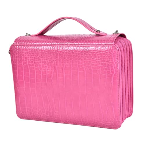 OHPHCALL 252 Holes Stiftetui Für Kunstbedarf Multifunktionale Tragetasche Für Stifte Und Schreibwaren Große Kapazität Farbe Ideales Aufbewahrungsetui Für Künstler Und Schüler von OHPHCALL