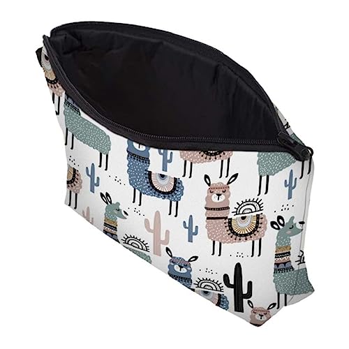 OHPHCALL Kosmetiktasche Damen Mit Reißverschluss Kulturbeutel Als Make-up Organizer Für Reisen Mit Viel Stauraum Für Toilettenartikel von OHPHCALL
