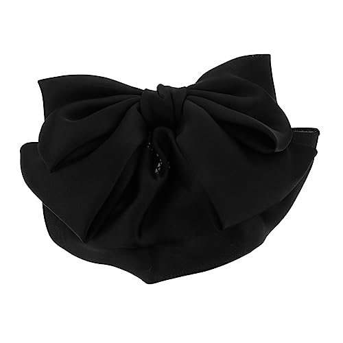 OHPHCALL Haarnetz Mit Schleife Haarspange Für Damen Haaraccessoire Haarschmuck Mit Bowknot Langlebiges Haarzubehör Sauberes Und Ordentliches Haar von OHPHCALL