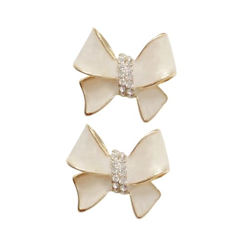 OHPHCALL Schleifen Ohrstecker Damen Klein Elegant Leicht Modern Vielseitig Für Alltag Und Festliche Anlässe Schmuck von OHPHCALL