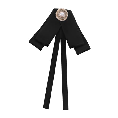 OHPHCALL Schleifenbrosche Damen aus Leichtem Eisen mit Eleganter Verarbeitung Wiederverwendbare Anstecknadel für Blusen und Kleider Brosche für Runde Ausschnitte Stilvolle Damen von OHPHCALL