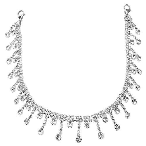 OHPHCALL Schmuck Schnürsenkel Charms mit Strasssteinen Schuhketten für Sandalen Damen Teenager DIY Schuhanhänger Langlebige Stilvolle Schuhe Dekoration Einfach Anzubringen Modisches von OHPHCALL