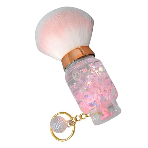 OHPHCALL Tragbarer Puderpinsel Für Damen Hochwertiger Make-up Pinsel Mit Weichen Borsten Für Highlighter Und Konturierung Kompakt Und Leicht Für Unterwegs - Und Langlebig von OHPHCALL