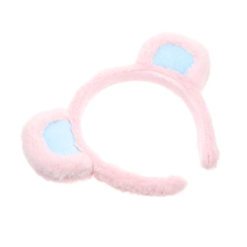 OHPHCALL Bärenohren Haarband Tierohren Kopfbedeckung Party Accessoire Festival Stirnband Cosplay Ornament Kopf Schmuck von OHPHCALL