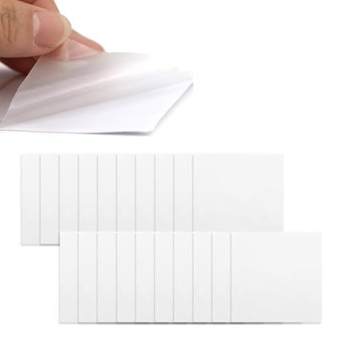 OHREN 20 PCS Selbstklebend Wasserdicht TPU Aufblasbares Flicken-Reparaturset, Pool- und Vinyl-Reparaturflicken für aufblasbaren Pool und Schwimmring (Transparenter) von OHREN