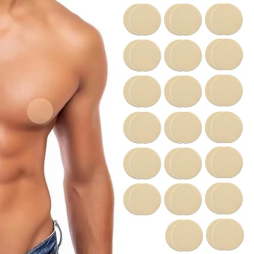 OHREN 40 Stück Selbstklebend Nipple Patches, Unsichtbare Nippelabdeckung, Unsichtbare Nipple Abdeckungen Sticker, Einweg Nipple Abdeckungen für Frauen von OHREN