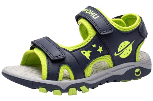 OHU O-Connar Flache Sandale, dk Navy/Space, 31 EU von OHU