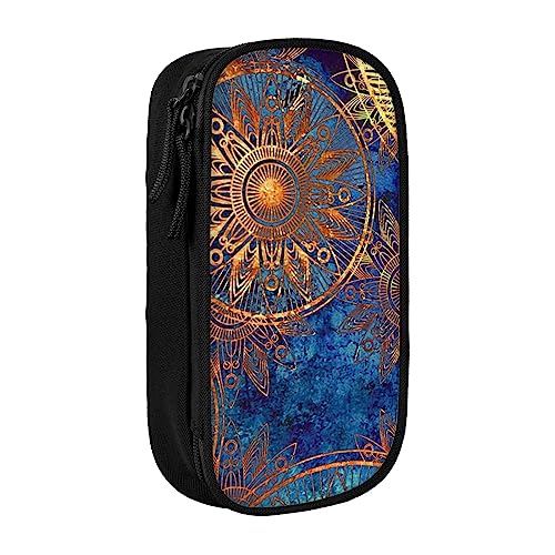 OHWODA Starry Sky Mandala printed Large capacity pencil case, durable pencil bag,portable stationery bag,desk organizer von OHWODA