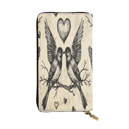 OIBNKCN Hochwertige Geldbörse aus Leder mit Metall-Reißverschluss, mehrere Kartenfächer, Bargeldfächer, ideales Geschenk für Sie oder Ihn von OIBNKCN