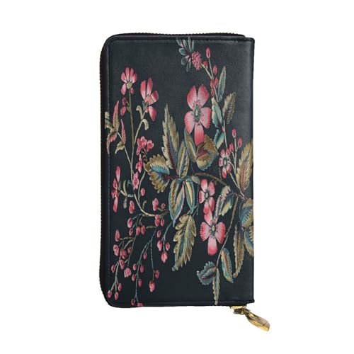 OIBNKCN Hochwertige Geldbörse aus Leder mit Metallreißverschluss, mehrere Kartenfächer und Bargeldfächer, ideales Geschenk für Sie oder Ihn von OIBNKCN