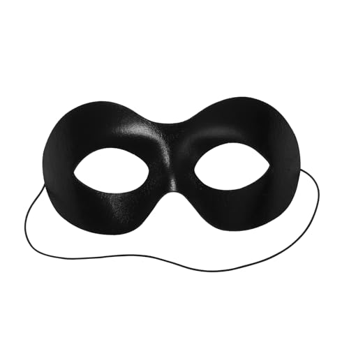 OIDEA Herren Maske Venezianische Maskerade: Schwarz Augenmaske Cosplay Fasching Verkleidung Maskenball Vintage Karneval Party Phantom der Oper Halloween Vintage Kostüm von OIDEA