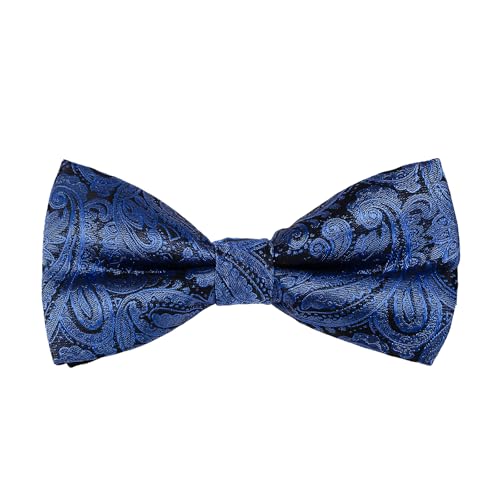 OIDEA Herren vorgebundene Fliege Dunkelblau: Verstellbares Stylisches Design aus Polyester mit Jacquard-Muster Perfekt für formelle Anlässe wie Hochzeiten Galas & Partys OIDEA Herren vorgebundene Fliege Dunkelblau: Verstellbares Stylisches Design aus Polyester mit Jacquard-Muster Perfekt für formelle Anlässe wie Hochzeiten Galas & Partys von OIDEA