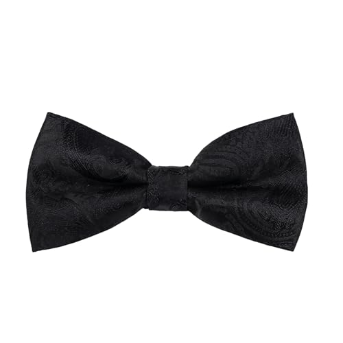 OIDEA Herren vorgebundene Fliege Schwarz: Verstellbares Stylisches Design aus Polyester mit Jacquard-Muster Perfekt für formelle Anlässe wie Hochzeiten Galas & Partys OIDEA Herren vorgebundene Fliege Schwarz: Verstellbares Stylisches Design aus Polyester mit Jacquard-Muster Perfekt für formelle Anlässe wie Hochzeiten Galas & Partys von OIDEA