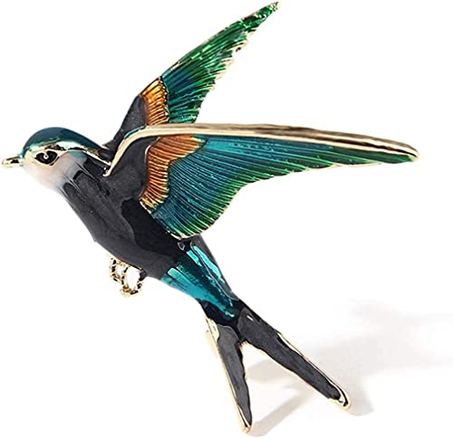 Lady Pins Broschen Abzeichen Anstecker Brustpin (Color : Groen) von OIDESA