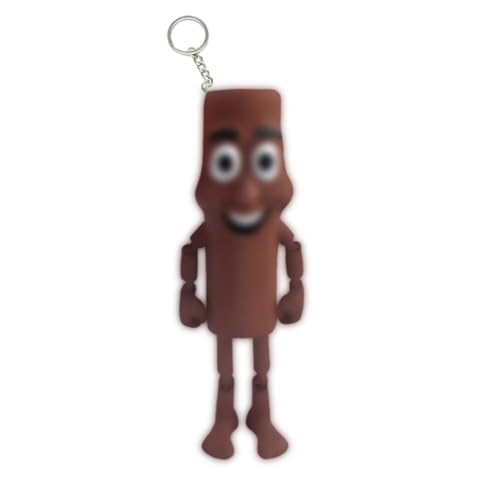 OIGWBPH 1 Stück Italien Brainrot, Italian Brainrot, Brainrot Figuren, 3D Printed Collectible Figure, Tung Tung Tung Sahur Deko Figur, Holzfigur zum Aufhängen von OIGWBPH