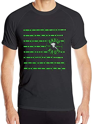 Lerzincser Men's Round Neck Wicking Shirts 3D Print of Roger Waters Radio KAOS Quick Drying Polyester T-Shirt T-Shirts & Hemden(X-Large) von OIU967T16VXJ