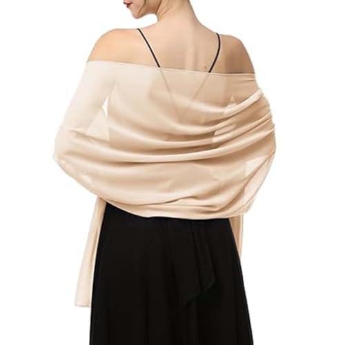 1 Stück Schal Stola Festlich Fur Abendkleid Schals Tücher für Damen Winter,Damen Schal Stola Festlich Fur abendkleid Schals tücher für Frauen Hochzeit Schultertuch Winter Herbst von OIUAVYR