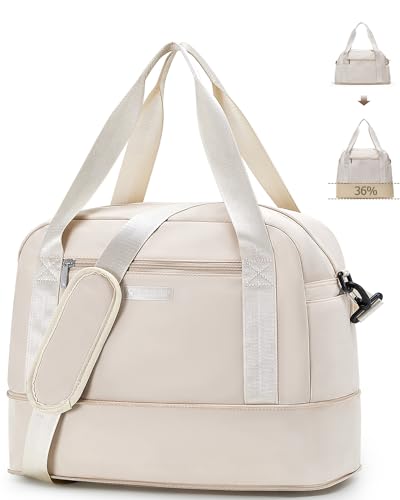 Sporttasche, Reisetasche, wasserdicht, funktionale Turnbeutel, Beige, Reisen von OIWAS