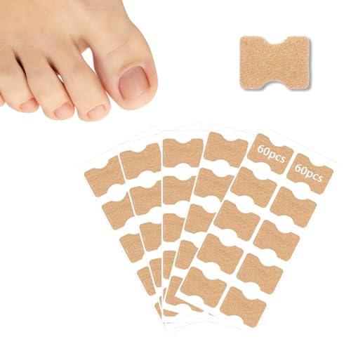 OIXEYA 60 Stück Fungal Nail Patches-32 Stück, Nagelpilz Pflaster Nagelpflaster, für den Ganztägigen Gebrauch für Männer und Frauen, Pflaster Zehennagel von OIXEYA