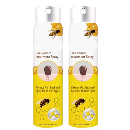 OIXYA Bienengift creme,Bee Venom Spray,40 ml Bee Venom Treatment Spray for Men and Women, Skin Bee Spray for All Moisturising (Pack of 2) von OIXYAZ