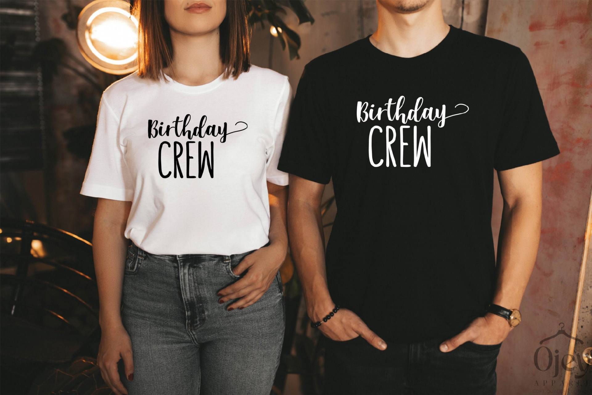 Geburtstag Squad Shirts, Mädchen Outfit, Unisex Kleidung, Crew Tshirts, Geburtstagsparty, Passende Geburtstagsgeschenk von OJEYAPPAREL