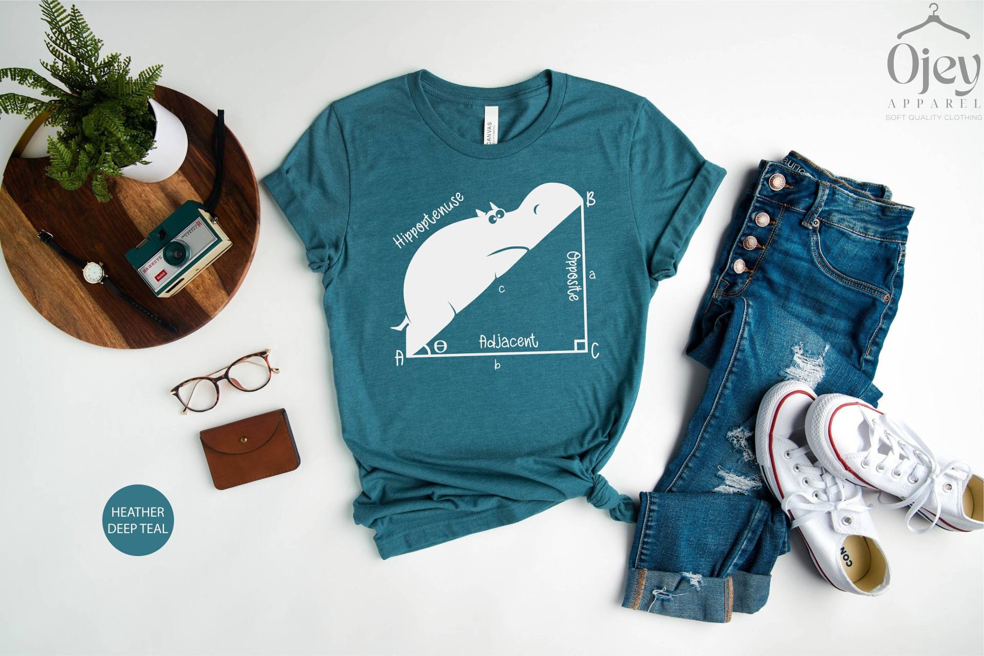 Mathe Shirt, Lustige Tshirts, Hypotenuse Lehrer Shirts, Geometrie Tshirt, Nerd Geschenk von OJEYAPPAREL