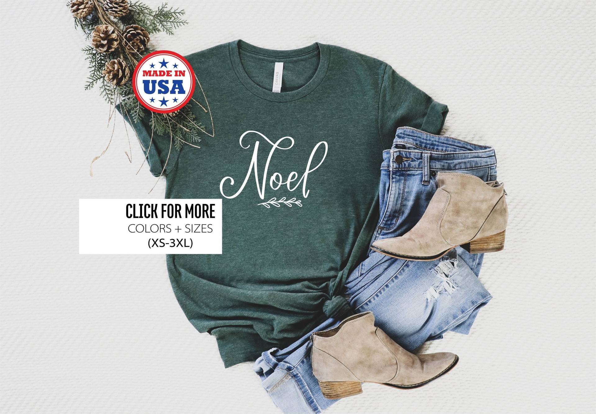 Noel Shirt, Weihnachten Mama Geschenk, Frauen Weihnachts Familie Shirts, Pyjamas von OJEYAPPAREL