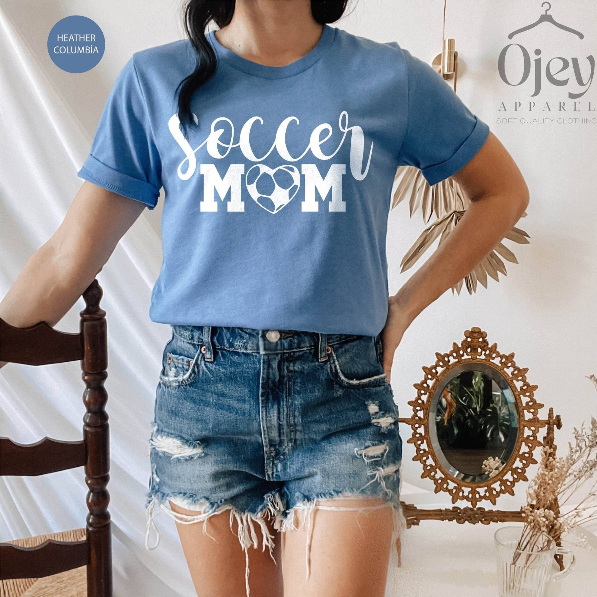 Spieltag Shirt, Fußball Mama Tshirt Für Frauen, Geschenk Mama, Liebhaber Geburtstag Shirt von OJEYAPPAREL