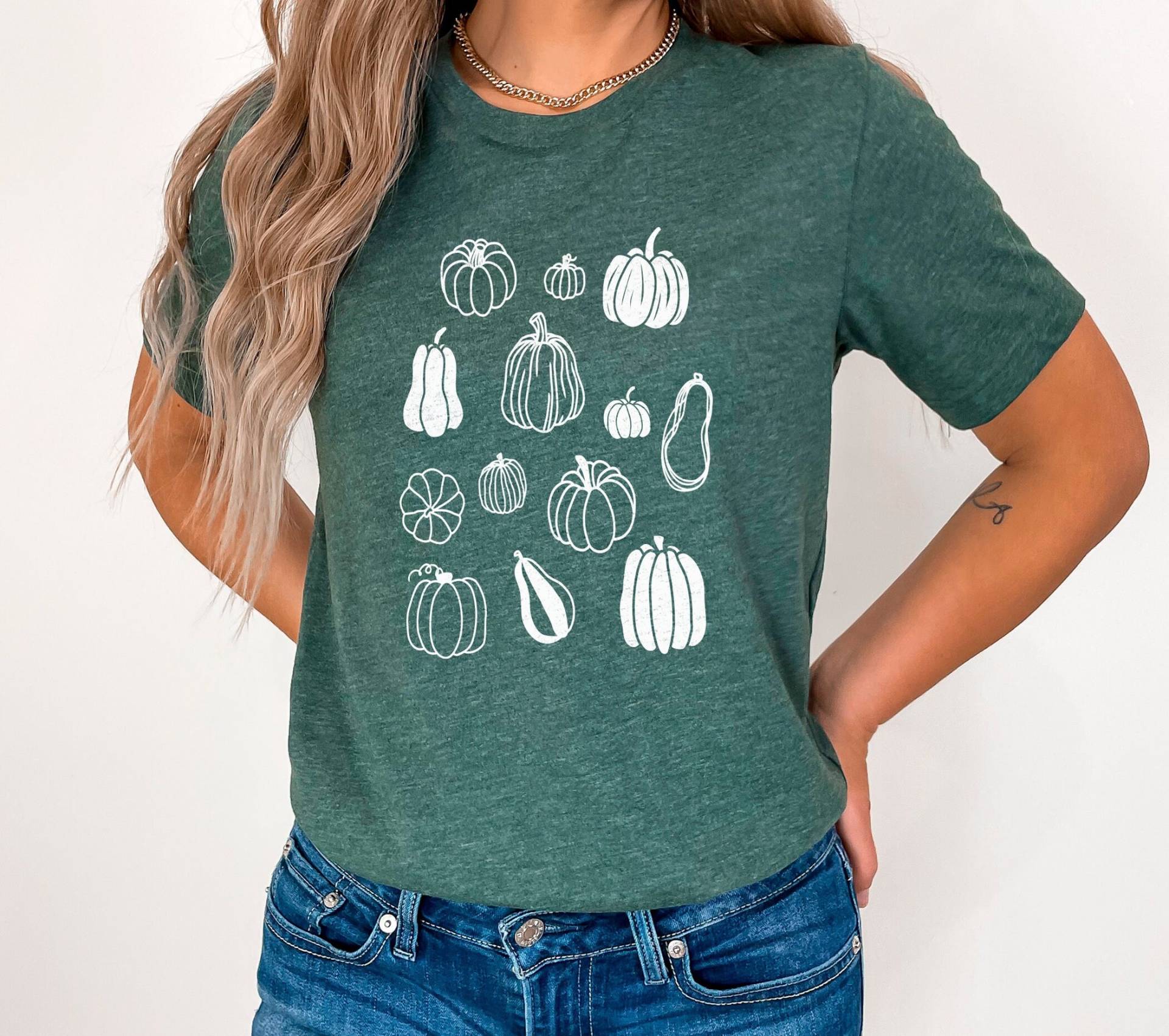 Thanksgiving Shirts, Kürbisse Shirt, Herbst T Ernte Tees, Geschenk Für Ihr Shirt von OJEYAPPAREL