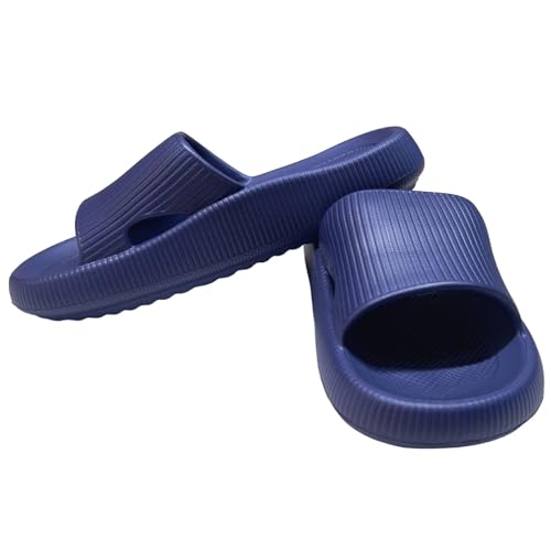 OJXTRDE Badelatschen Herren Damen Hausschuhe mit Fußgewölbestütze,leichte Wolkenschuhe Rutschfest Schlappen Strand Sandalen Schuhe für den Innen- und Außenbereich von OJXTRDE