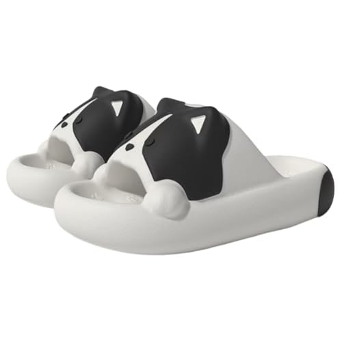 OJXTRDE Cartoon Corgi Hausschuhe Frauen Männer Wolke Schieberegler flache Sandalen weiche Sohle niedliche Tier Hund nicht rutschen Schuhe für Dusche Bad Pool Strand OJXTRDE Cartoon Corgi Hausschuhe Frauen Männer Wolke Schieberegler flache Sandalen weiche Sohle niedliche Tier Hund nicht rutschen Schuhe für Dusche Bad Pool Strand von OJXTRDE