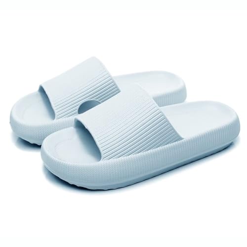 OJXTRDE Unisex Kinder Badeschuhe Hausschuhe Jungen Mädchen Sommer Hausschuhe Dusche Strand Slides Sandalen EVA Cozy Slides Dicke Sohle Wolken Pantoletten von OJXTRDE