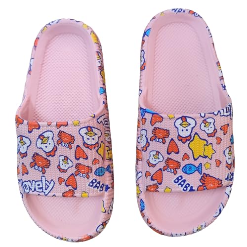 OJXTRDE Unisex Kinder Badeschuhe Hausschuhe Jungen Mädchen Sommer Hausschuhe Dusche Strand Slides Sandalen EVA Cozy Slides Dicke Sohle Wolken Pantoletten von OJXTRDE