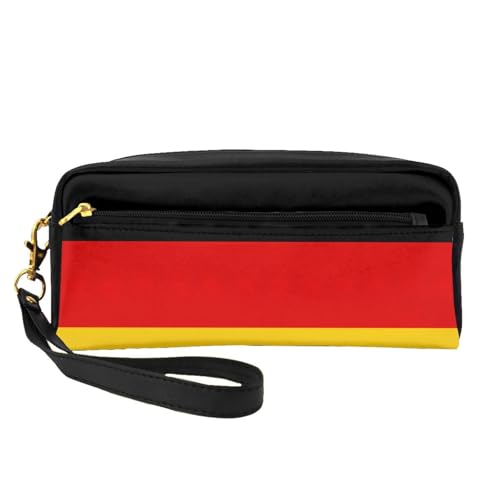 Kleine Make-up-Tasche mit deutscher Flagge, Reise-Make-up-Tasche, Kosmetiktasche für Damen, Kosmetiktasche, langlebiger Reißverschluss, Schwarz , Einheitsgröße, Kosmetiktasche Kleine Make-up-Tasche mit deutscher Flagge, Reise-Make-up-Tasche, Kosmetiktasche für Damen, Kosmetiktasche, langlebiger Reißverschluss, Schwarz , Einheitsgröße, Kosmetiktasche von OKFSTY