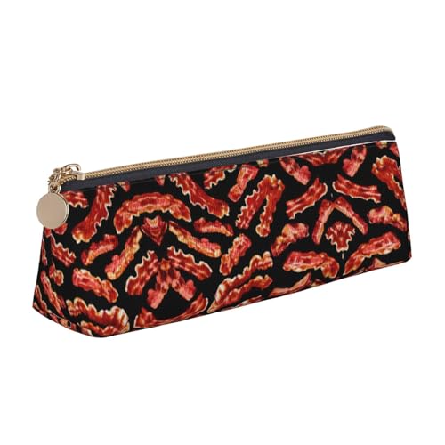 OKFSTY Federmäppchen mit Speckmuster, ästhetisch mit dreieckigem Design, Stifteetui für Kinder, für Pinsel, Bleistifte, weiß, Einheitsgröße, Taschen-Organizer von OKFSTY