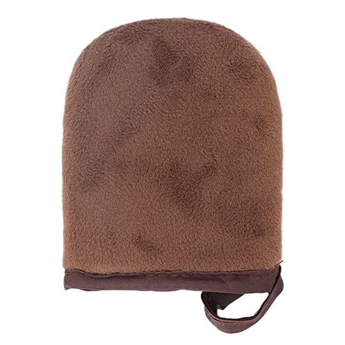 Bräunung Selbst Tanner Lotion Applikator Mitt Mikro Faser verhindern Flecken Glow Frauen (Braun) von OKOVO