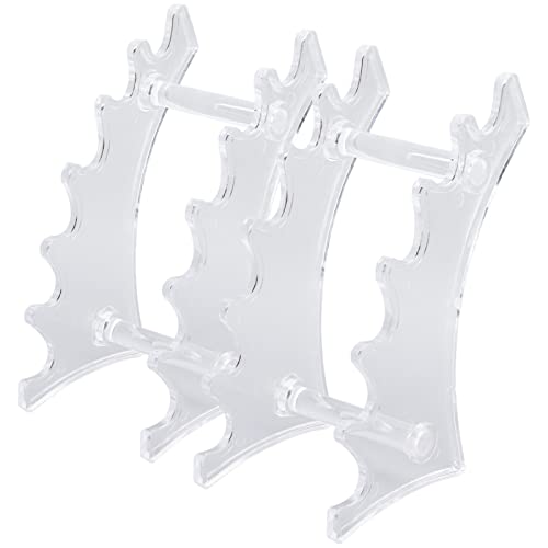 Make -up -Bürstenausstellungsständer Acryl Pen Organizer Home Office School Schreibwarenschule (Transparent) von OKOVO