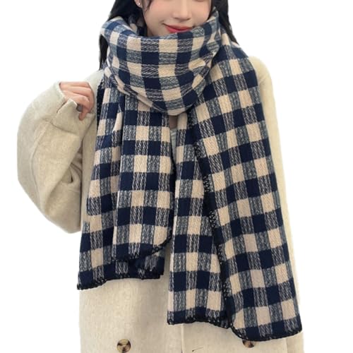 OKSakady Frauen Weiche Tartan Schal Warme Große Lange Schal und Wrap Winter Stole Decke für Damen von OKSakady