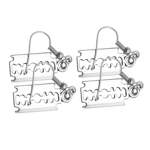 OKUMEYR 2 Paare Punk Ohrhänger Drop Ohrringe Kreative Klingen Ohrringe für Damen Ohrschmuck für und Besondere Anlässe OKUMEYR 2 Paare Punk Ohrhänger Drop Ohrringe Kreative Klingen Ohrringe für Damen Ohrschmuck für und Besondere Anlässe von OKUMEYR