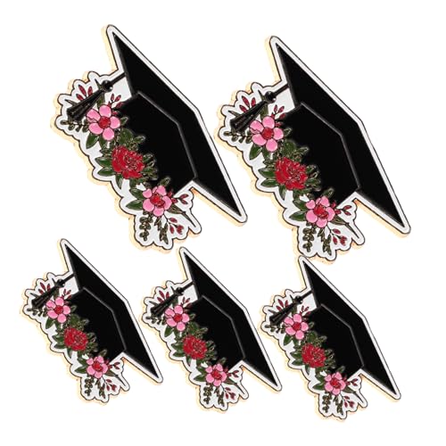 OKUMEYR 5stücke Broschennadeln Zum Basteln Anstecknadeln Aus Metall Für Abschlussfeiern Gedenknadeln Für Abschlusskappen Dekoration Für Abschlusskostüme Zubehör Für Abschlusssaison von OKUMEYR