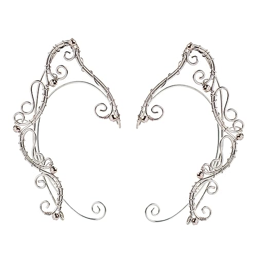 OKUMEYR Ohrklemme Damen Clip Ohrringe Nicht Durchdringende Ohrclip Ohrschmuck Für Cosplay Kostüm Verkleiden Partykleidung Freizeitkleidung von OKUMEYR