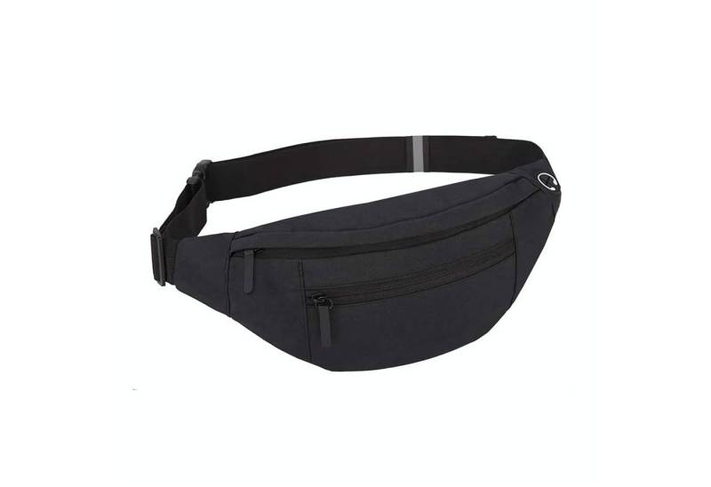 OKWISH Gürteltasche Crossbody-Sling Brusttasche Sport Geldtasche (Nylon Herren und Damen Crossbody Umhängetasche Wasserdicht 20 x 14 x 15 cm, 1-tlg., Geldgürtel, Handytasche, Anti-Diebstahl), Multipurpose Outdoor Camping Reisen Wandern Hundetraining Radfahren von OKWISH