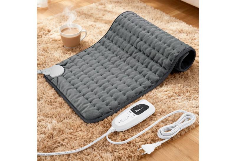 OKWISH Heizkissen Elektroheizkissen Heizmatte Rückenund Nacken heizkissen Wärmekissen, 6 Heizstufen Timer 30–120 Min automatisches Abschalten 1-tlg., Erwärmt sich gleichmäßig ideal für Rücken Bauch, Langes Netzkabel für flexible Nutzung zu Hause oder im Büro OKWISH Heizkissen Elektroheizkissen Heizmatte Rückenund Nacken heizkissen Wärmekissen, 6 Heizstufen Timer 30–120 Min automatisches Abschalten 1-tlg., Erwärmt sich gleichmäßig ideal für Rücken Bauch, Langes Netzkabel für flexible Nutzung zu Hause oder im Büro von OKWISH