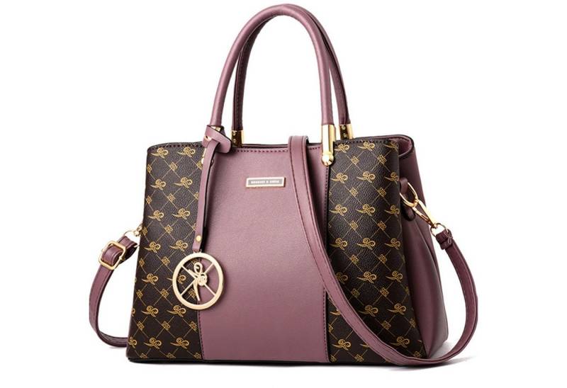 OKWISH Henkeltasche Umhängetasche Freizeittasche Tragetasche Aktentasche (Schultertasche Arbeitstasche Messenger-Tasche Top Griff Schultergurt, Unitasche, Bürotasche, Kunstleder), für Frauen Arbeit Business Schule Büro Reisen usw von OKWISH