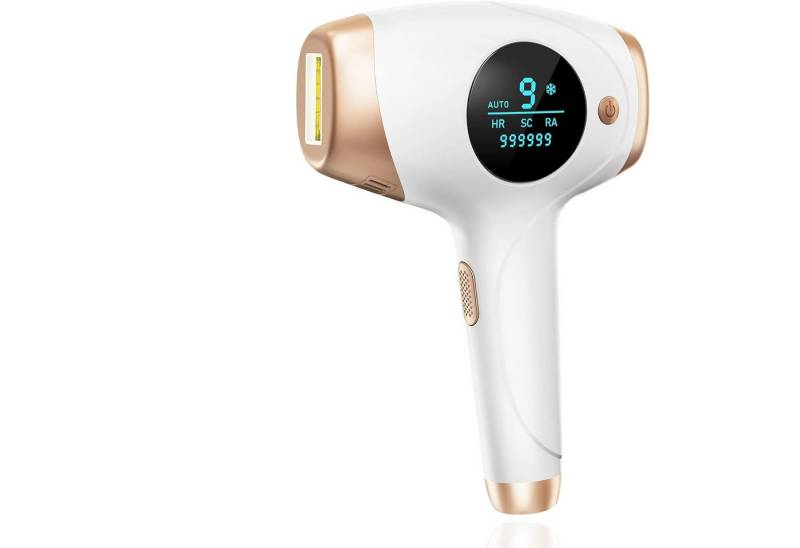 OKWISH IPL-Haarentferner Haarentfernungsgerät IPL Geräte Haarentfernung Laser Haar Entferner, 999,900 Lichtimpulse, LCD Display Schmerzfreier permanenter Haarentferner, Haarentfernung für Männer Frauen Gesicht Achseln Beine Körper von OKWISH