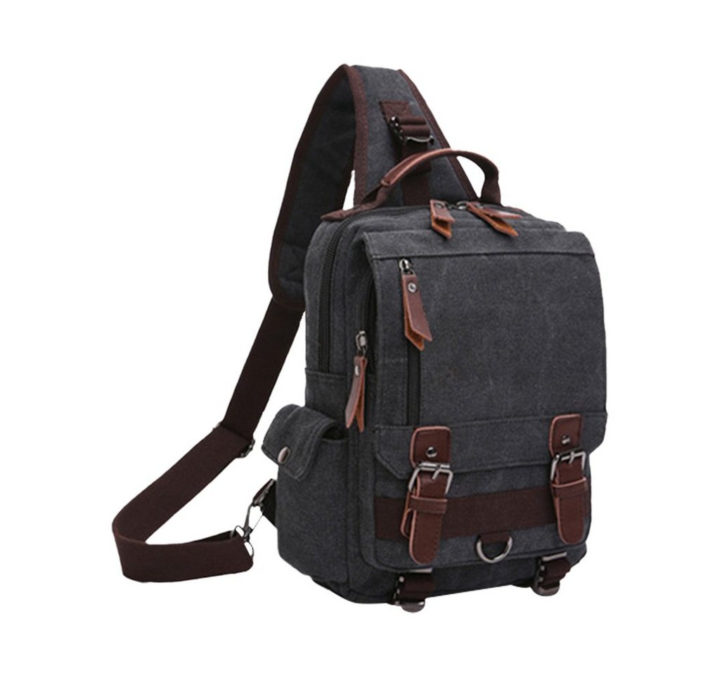 OKWISH Laptoprucksack Canvas Laptop Rucksack Rucksäcke Schulrucksack Laptoptasche (Tablet Ipad Laptop Notebook Tasche Schule Uni Rucksack aus Canvas, Sportrucksack, Wasserbeständig, Canvas, Schulterrucksack), Herren Damen Jungen Teenager Freizeit Arbeit Business Reisen von OKWISH