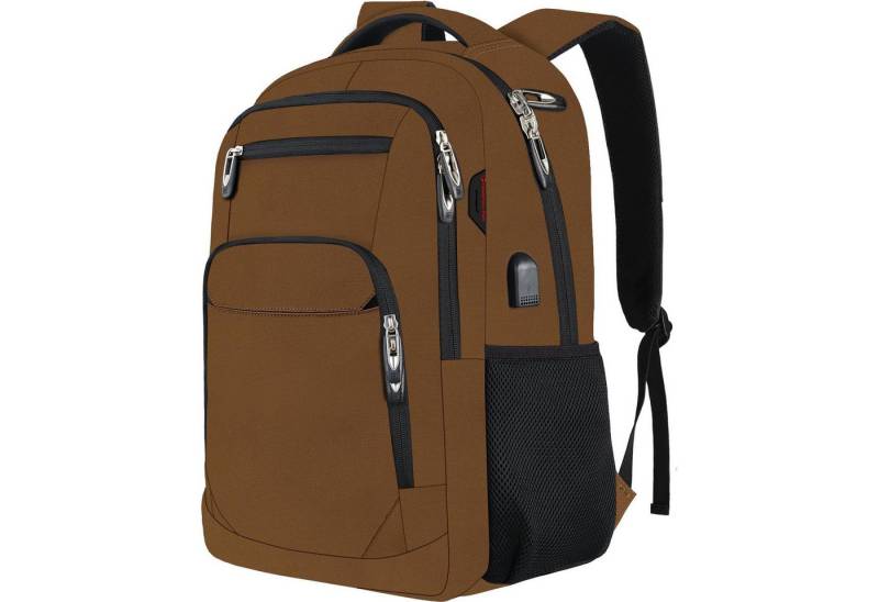 OKWISH Laptoprucksack Laptop Rucksäcke Schulrucksack Wasserbeständig Laptoptasche (Uni Tasche Businessrucksack Sportrucksack, Backpack mit Laptopfach, Anti-Diebstahl, mit USB-Anschluss), Herren Damen Jungen Teenager Arbeit Business Freizeit Reisen von OKWISH