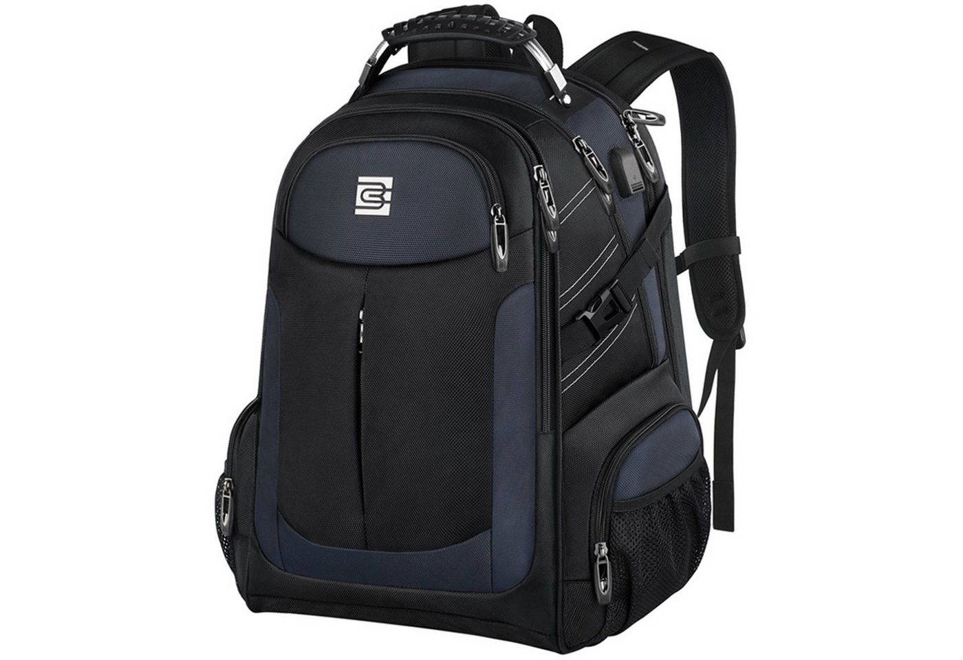 OKWISH Laptoprucksack Laptop Rucksack Rucksäcke Schulrucksack Wasserbeständig Laptoptasche (Reiserucksack Laptop Notebook Tasche Schule Reisen Uni Rucksack, Sportrucksack, mit USB-Anschluss, Backpack mit Laptopfach, Mit Tabletfach), Herren Damen Jungen Teenager Freizeit Arbeit Business Reisen von OKWISH